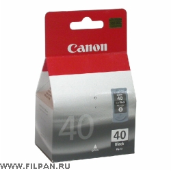 Заправка картриджа Canon  PG-40  