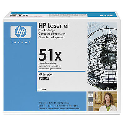 Заправка картриджа HP Q7551X для LaserJet P3005/M3027 mfp/M3035 mfp