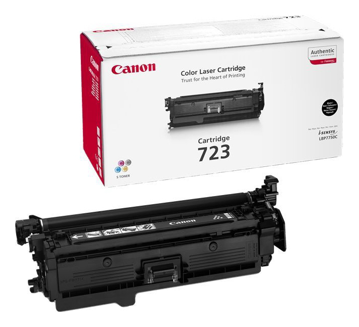 Заправка картриджа Canon 723Bk для LBP 7750 i-Sensys