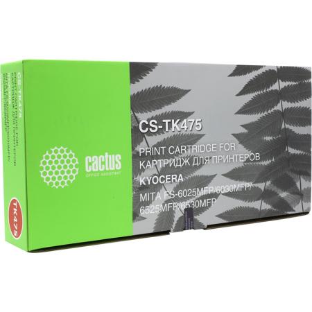 Cactus CS-TK475 для Kyocera FS-6025MFP/6025MFP/B/FS-6030MFP, 15000 стр