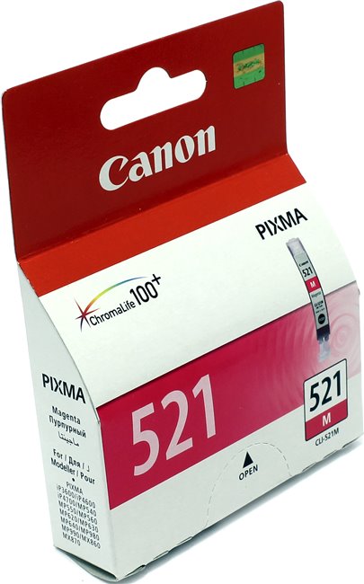 Картридж CLI-521M пурпурный для Canon ОЕМ