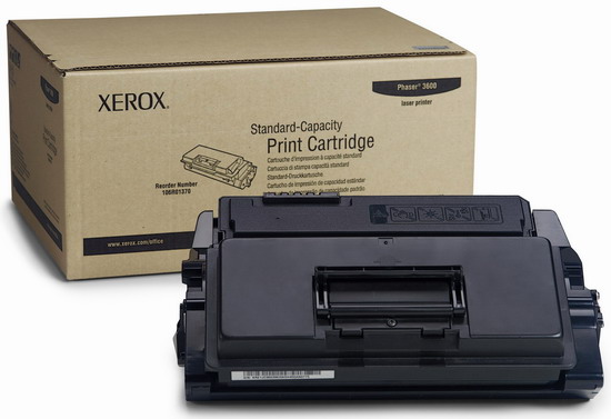 Тонер картридж XEROX PHASER 3600 (Картридж 106R01370) стандартный