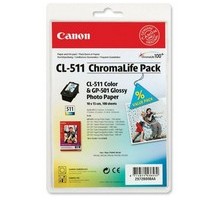 Canon CL-511 Chromalife Картридж+бумага