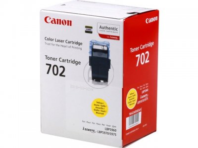 Canon 702Y Картридж желтый