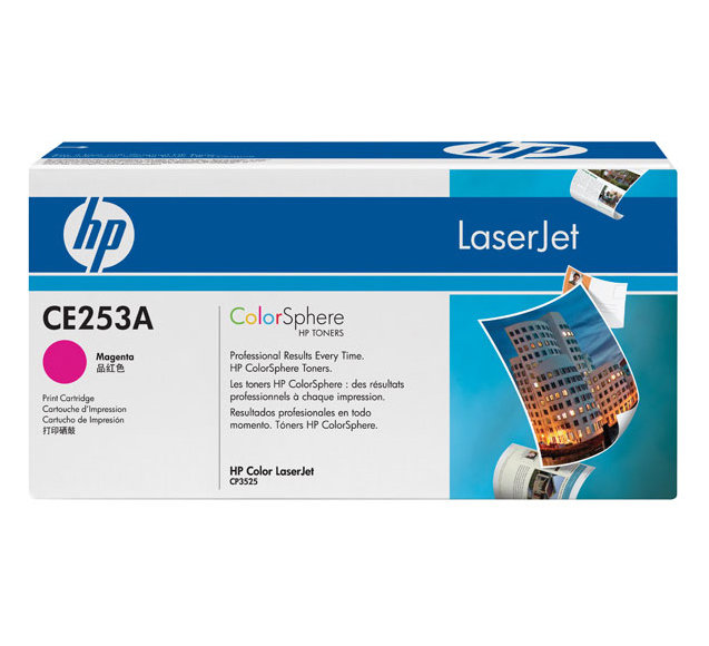Заправка картриджа HP CE253A  для принтеров HP CLJ CP3525, CM3530