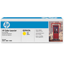 Заправка картриджа HP Q3962A для LaserJet 2550/2820/2840