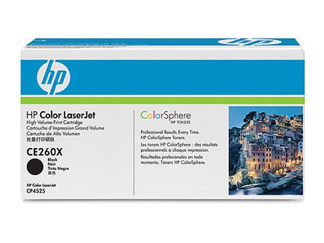 Заправка картриджа HP CE260X для Color LaserJet CP4520 Enterprise, CP4525