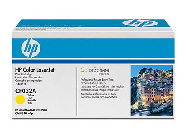 Заправка картриджа HP CF032A для Color LaserJet Enterprise CM4540 MFP