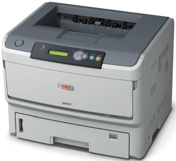 Принтер OKI B840N лазерный (LED) printer (A3, 40ppm(A4), 22 ppm(A3)