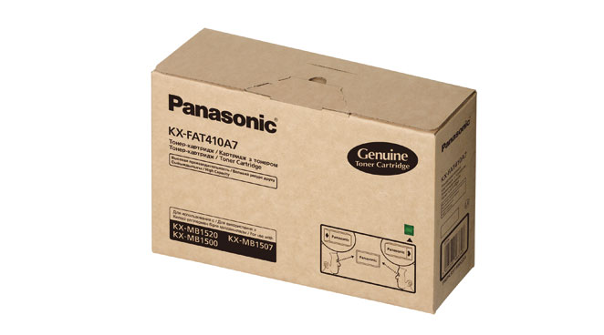 Картридж Panasonic KX-FAT410A7 для Panasonic KX-MB1500 / 1507 / 1520 / 1530 / 1536 / 1537 (повышенной ёмкости)