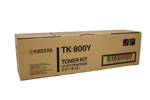 TK-800Y Yellow Тонер для принтера FS-C8008 Kyocera (TK800Y)