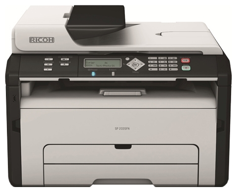 Заправка картриджа принтера Ricoh Aficio SP 203SF