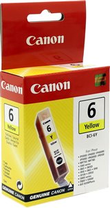 Картридж BCI-6Y желтый для Canon ОЕМ
